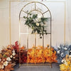 2M Lawn Wedding Arch Backdrop Stand Flower Display Frame Background Metal Rack