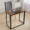 Rustic Wood Computer Table Folding Desk Workstation Workbench Study Gaming Stand