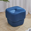 Large Velvet Footstool Sofa Armchair Footrest Stool Pouffe Dressing Table Stool