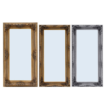 Large Vintage Full Length Window Hanging Wall Mirror Garden Villa Hallway Décor