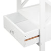 Bedside Table Nightstand Bedside Cabinet with Drawer Storage Unit Bedroom Home