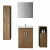 Bathroom Mirror Cabinet Double Door with Shelf Wall Storage Cabinet with Mirror