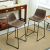 Kitchen Tractor Bar Stools Vintage Stool Industrial Retro Chairs Wooden Cafe Dis