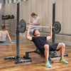 Adjustable Barbell Stand Squat Bench Press Split Squat Rack Weight Training Gym
