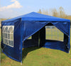 3X3m 3X4m 3X6m Gazebo Garden Marquee Party Tent with Sides Wall Wedding Canopy