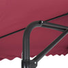 Garden Parasol Banana Cantilever Umbrella Crank Sun Shade Patio Outdoor W/ Base