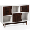 Wooden Storage Cabinet Modern Buffet Sideboard Cupboard Home TV Console Center