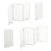 Expanding 3 4 Panel Pet Dog Barrier Gate Guard Fench Doorway Safety Freestanding