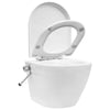Wall Hung Rimless Toilet with Cistern Ceramic White J3X3