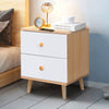 2White Drawers Storage Wood Bedside Cabinet Nightstand Small Side Table Bedroom