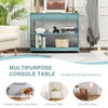 3-Tier Console Table Sofa Table X-Design Entryway Table for Hallway Living Room