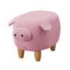 Animal Footstools Ottomans Faux Leather Padded Cushion Stool Pouffe Stool Kids