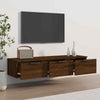 Wall Cabinet Floating TV Unit Media Cabinet Storage Engineered Wood