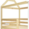 Treehouse Bed Wooden Bed Frame 3ft Kids Sleeper Cabin Bunk Beds for Kids Canopy