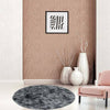 Circle Round Shaggy Rug Living room Bedroom Carpet Floor Fluffy Mat Anti-Skid