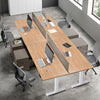 Flamaker 140x70 cm Electric Standing Desk Height Adjustable Computer Desk