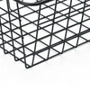 1pcs Iron Storage Basket Metal Wire Mesh Basketry Bathroom kitchen Tray Desk UK