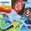 Kids Bounce House Inflatable Bouncy Castle w/Water Slide Wet Dry Combo Slide