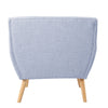 Retro/Vintage Tub Accent Chair Upholstered Padded Armchair Lounge Fabric Sofa UK
