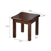 Small Wood Stool Footstool Change Shoe Bench Multi-function Square Mini Stools
