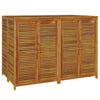 Garden Storage Box 140x87x104 Solid Wood Acacia L2N4