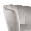 Genesis Flora Accent Tub Chair Scallop Armchair Petal Back With Golden Legs
