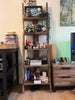 Bronx Dark Oak Effect Ladder Storage Unit