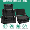 Large Hard Plastic Flight Carry Case Foam Tool Camera Secure Storage Carry Boxes