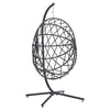 Heavy Duty Cocoon Egg Chair Hanging Swing Textilene Garden Indoor Outdoor Chairs