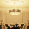 Ceiling Lights LED Crystal Chandelier Round Square Pendant Light Halo Light