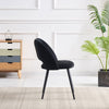 2/4 X Dining Chairs Velvet Set Padded Seat Metal Leg Kitchen Chair Home Office
