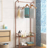 Clothes Rail Rack Garment Hanging Display Stand Coat Hat Shoe Storage Hook Shelf