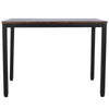 Vintage Writing Desk Office PC Computer Table Industrial Workstation Furniture