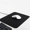 6MM PLAIN BLACK FABRIC MOUSE MAT FOAM BACK PC DESKTOP COMPUTER LAPTOP MOUSE PAD