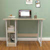 Home Office Computer Desk Study PC Writing Table Workstation Shelf Furniture UK