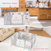 8+2 Panels Foldable Baby Playpen Kids Safety Child Play Center Yard Indoor Toy