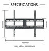 TV WALL BRACKET MOUNT SLIM FOR 32 40 42 50 63 72 INCH FLAT 3D LCD LED PLASMA