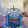 Childrens Kids Pop Up Play Tent Girls Boys Toddlers Playhouse In/Outdoor Cartoon