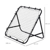 Black Rebounder Net Practise Soccer Kickback Target Goal Teens Adults Training