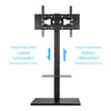 Floor TV Stand Tall for most 32"-65" with Bracket Mount Swivel Height Adjustable