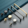 Simple Minimalist Gold Door Pull Drawer Knob Cabinet Handle Furniture Hardware