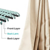 Heavy Thick Thermal Insulated Blackout Curtains Eyelet Ready Made Pair+ Tie Back