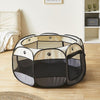 S/M/L Pop-up Pet Tent Portable Pet Fence Dog Cat Pen Fabric Kennel Cage Crate