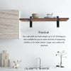 40/50/60/80cm Wall Mounted Floating Shelf Boards Home Storage Decor Wall Shelf