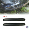 2Pcs/Set Car Carbon Fiber Anti-rub Strip Bumper Corner Protector Guard Unique