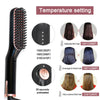 3in1 Electric Beard Hair Straightener Comb Brush Multifunctiona