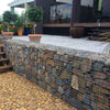 Galvanised Steel Gabion Basket Cage Mesh Wire Stone Basket Outdoo Wall Retaining