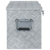 Aluminium Storage Box Silver Lockable Trailer Box Tool Box Organizer Chest