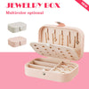 Jewelry Boxes Organizer Portable Travel Leather Jewellery Ornaments Case Storage