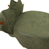Upholstered Animal Shaped Ottoman Ride-on Footrest Stool Rest Seat TOY Kids New